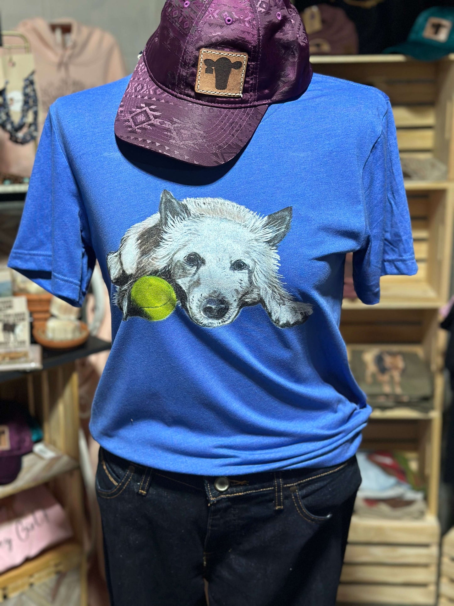 Border Collie Dog Myst T-shirt Millville Ridge Farm