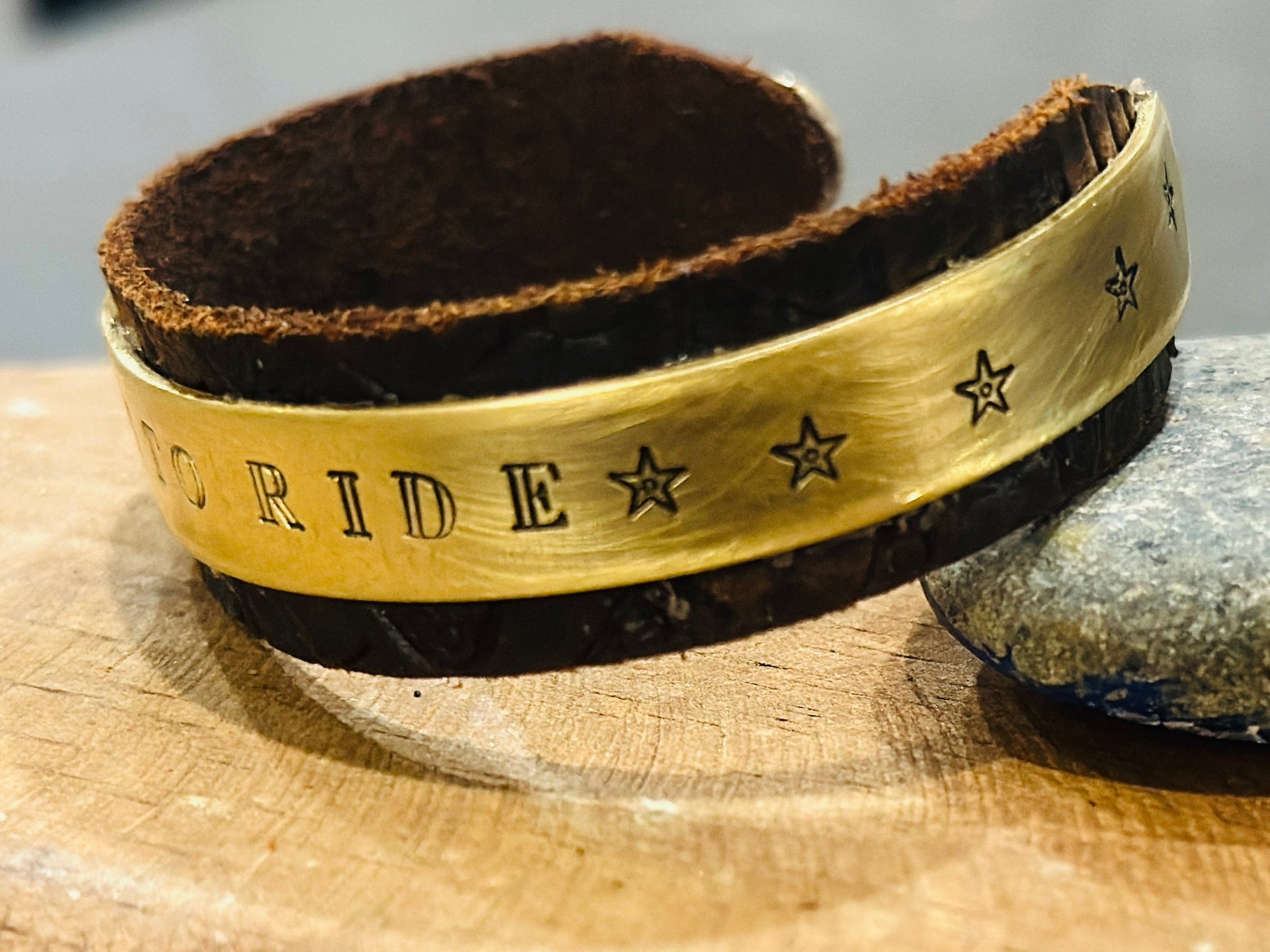 Born to Ride Western Cuff Bracelet Millville Ridge Farm