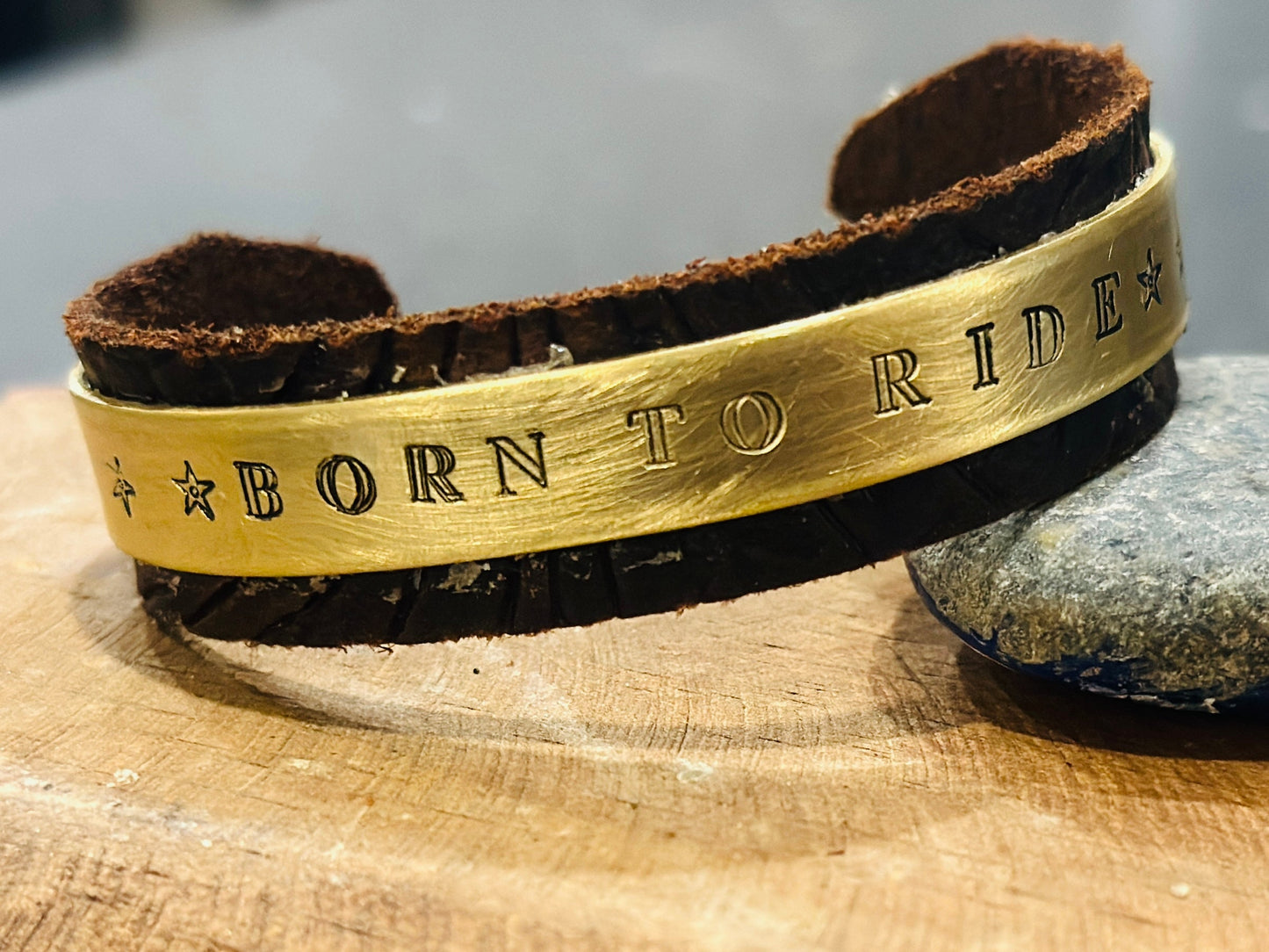 Born to Ride Western Cuff Bracelet Millville Ridge Farm