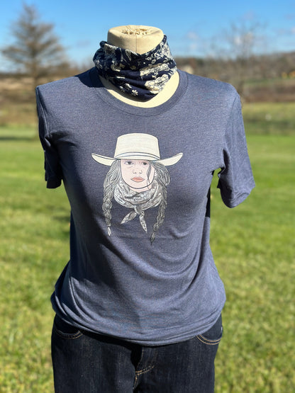 Cowgirl Annie Graphic T-shirt Millville Ridge Farm