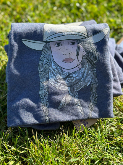 Cowgirl Annie Graphic T-shirt Millville Ridge Farm