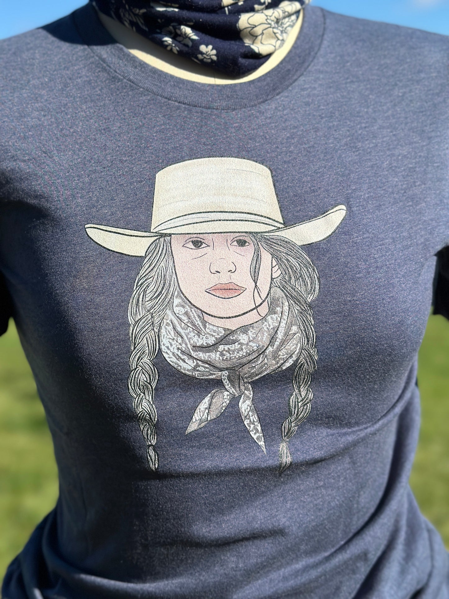 Cowgirl Annie Graphic T-shirt Millville Ridge Farm