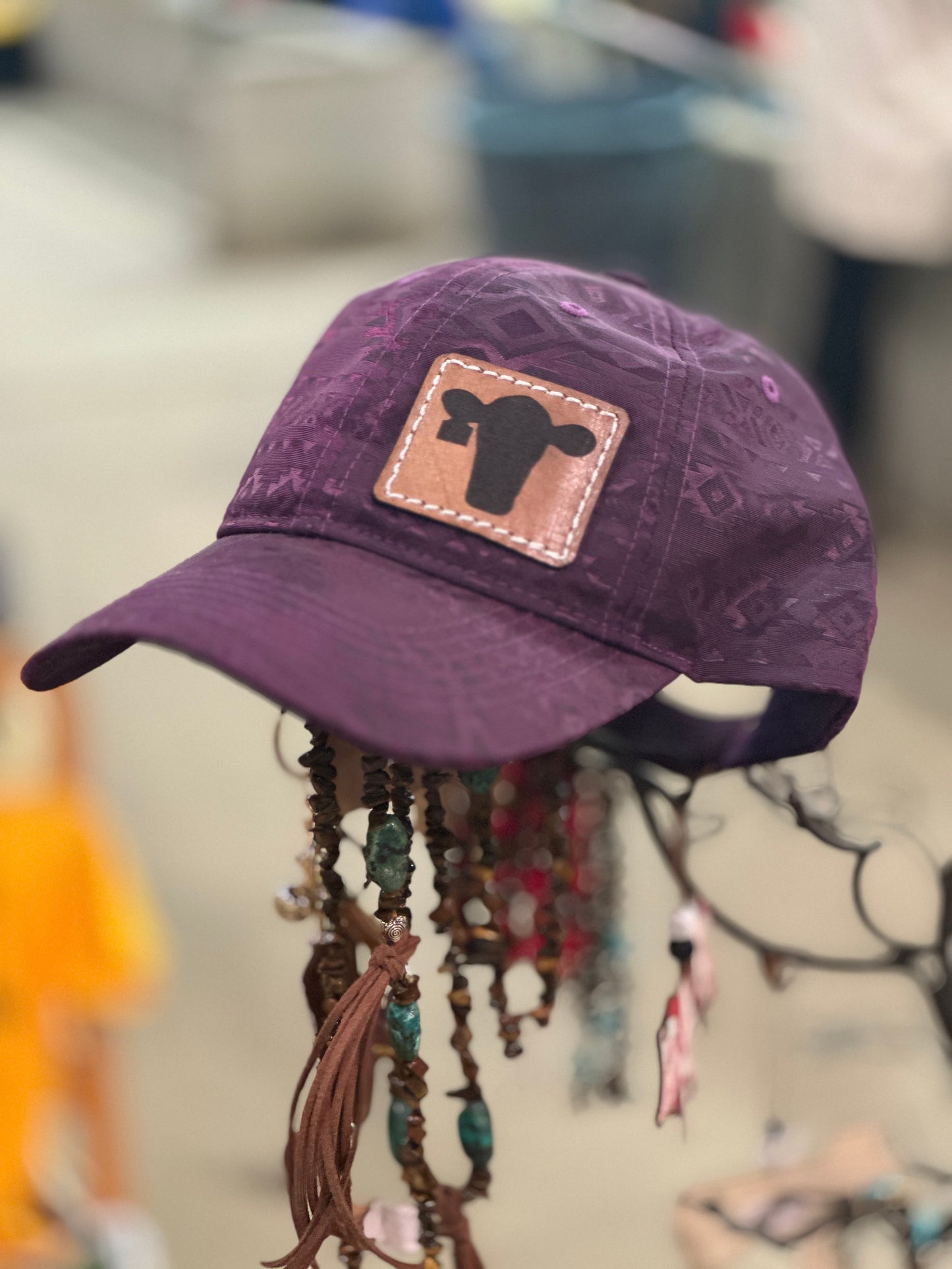 Cowhead Logo Hat Millville Ridge Farm