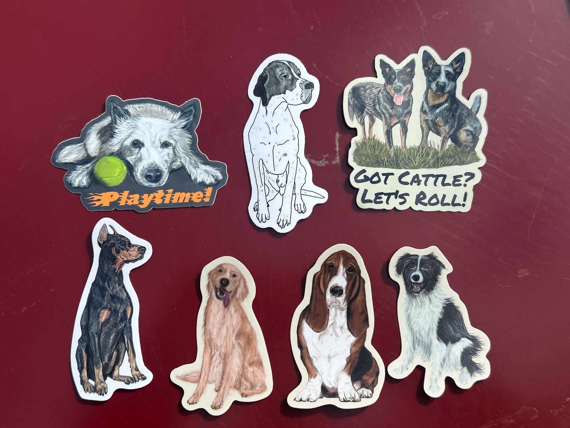 Dog Stickers Millville Ridge Farm