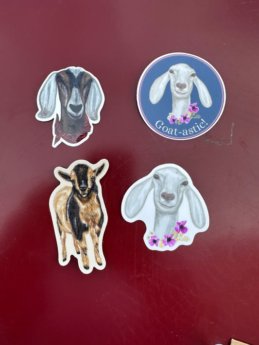 Goat Stickers Millville Ridge Farm