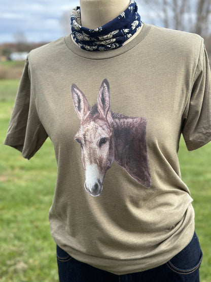 HeeHaw Donkey T-shirt Millville Ridge Farm