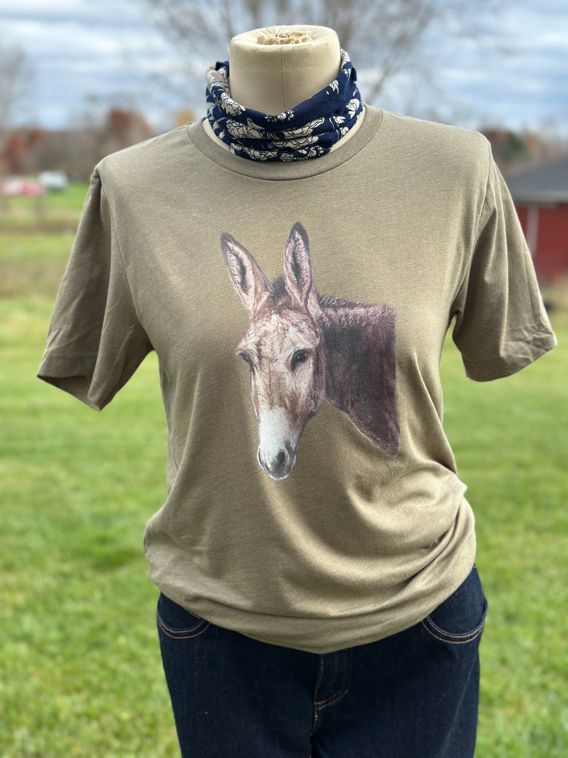 HeeHaw Donkey T-shirt Millville Ridge Farm