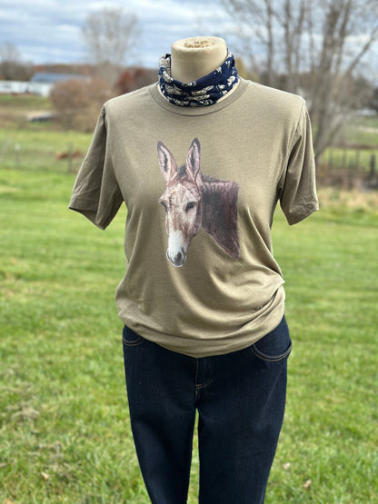 HeeHaw Donkey T-shirt Millville Ridge Farm