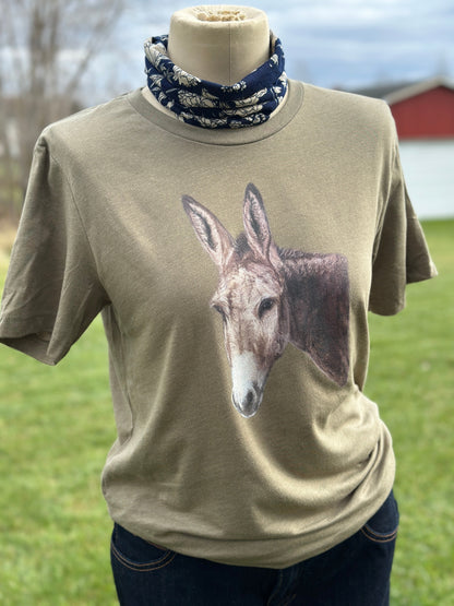 HeeHaw Donkey T-shirt Millville Ridge Farm