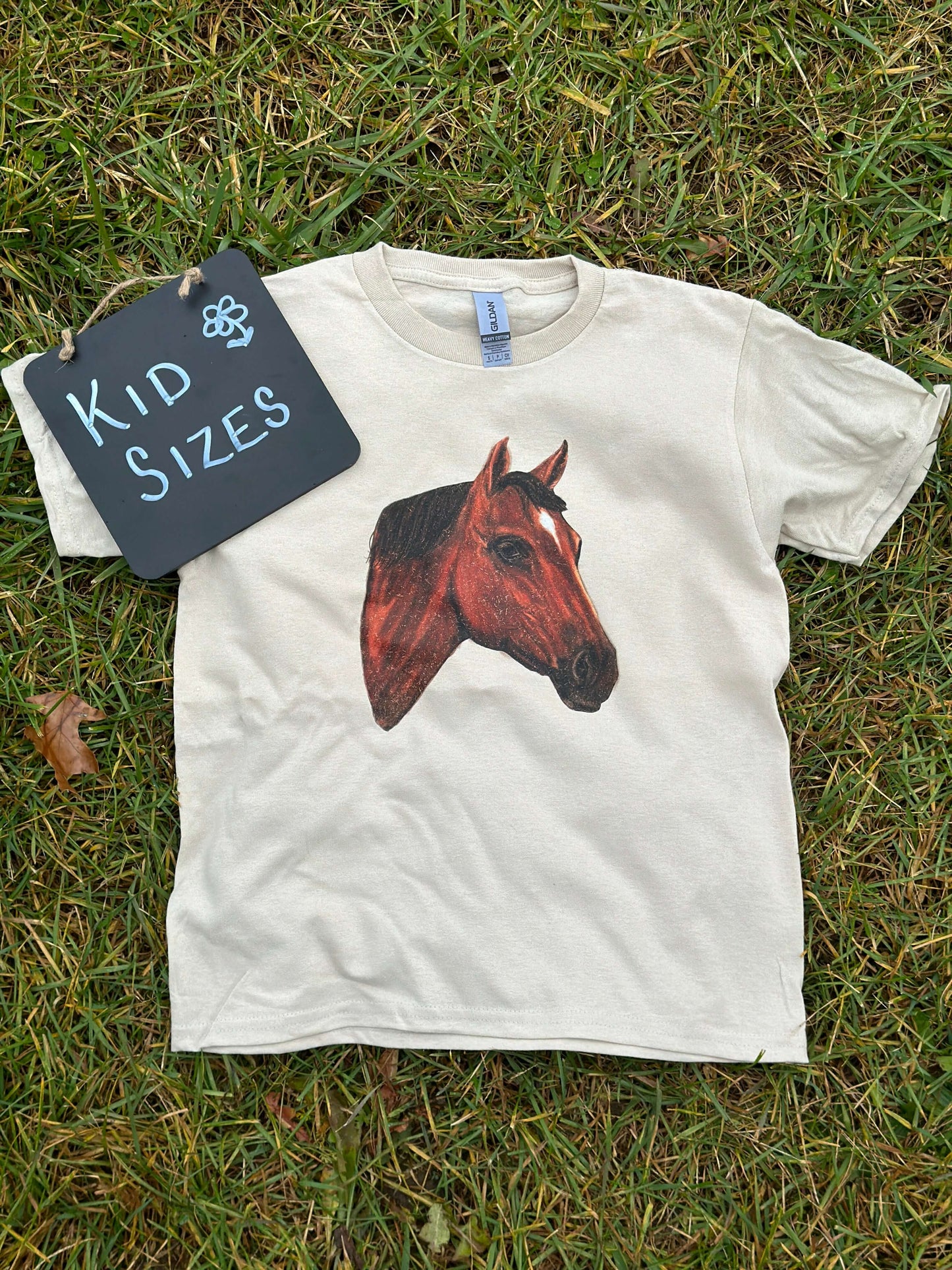 Kid Horse Head T-shirt Millville Ridge Farm