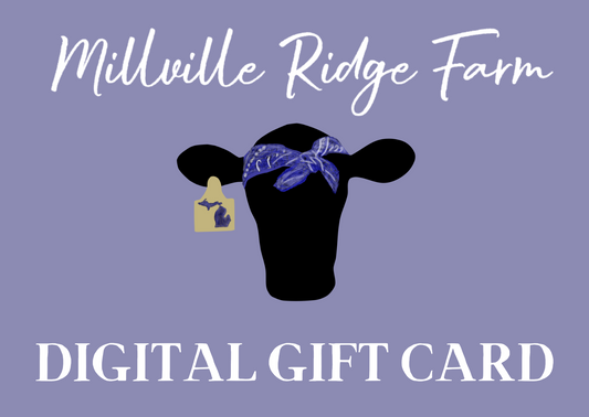 Millville Ridge Farm Gift Card Millville Ridge Farm