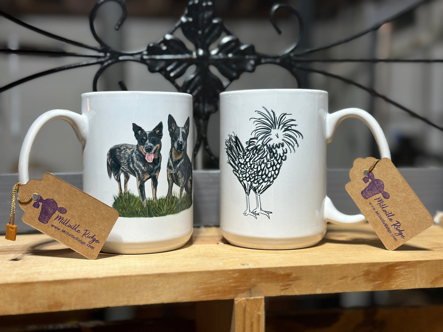 Polish Rooster 15 oz Mug Millville Ridge Farm