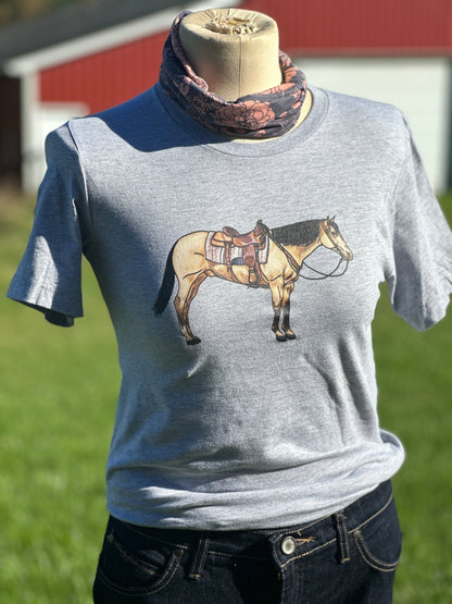 Ranch Horse Graphic T-shirt Millville Ridge Farm