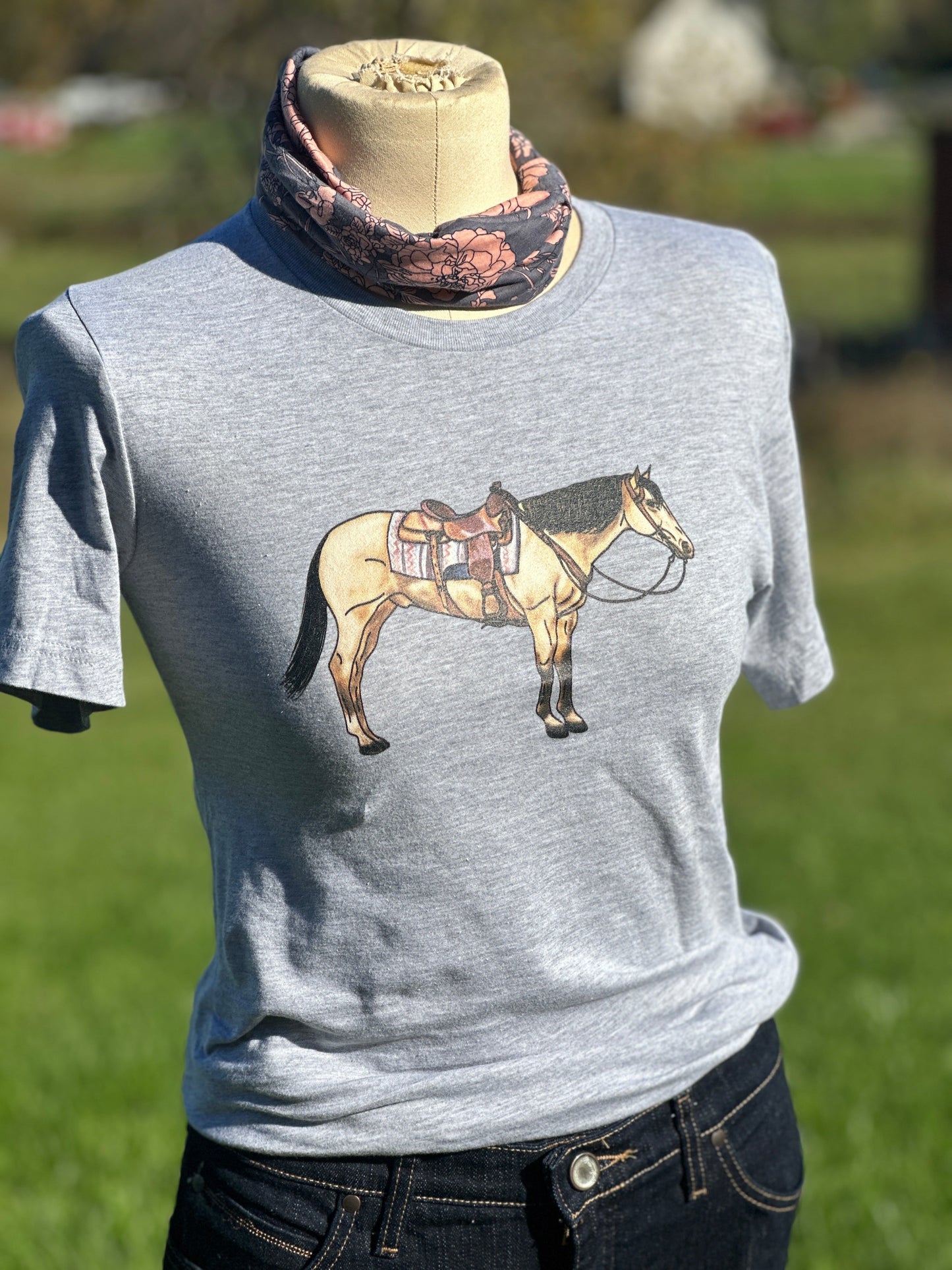 Ranch Horse Graphic T-shirt Millville Ridge Farm