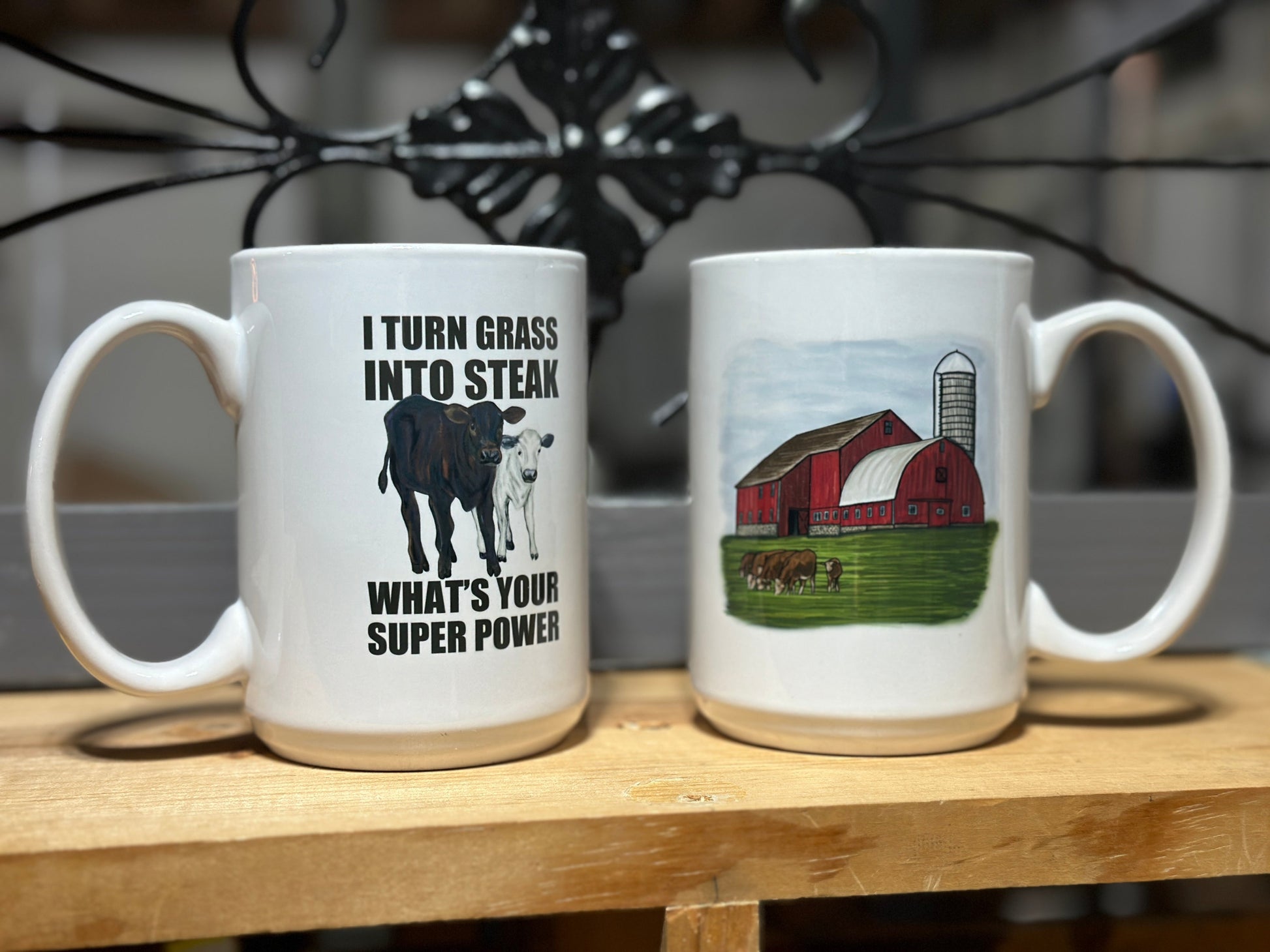 Red Barn 15 oz Mug Millville Ridge Farm