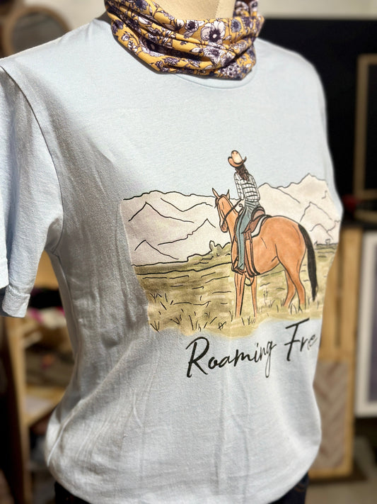 Roaming Free Graphic T-shirt Millville Ridge Farm