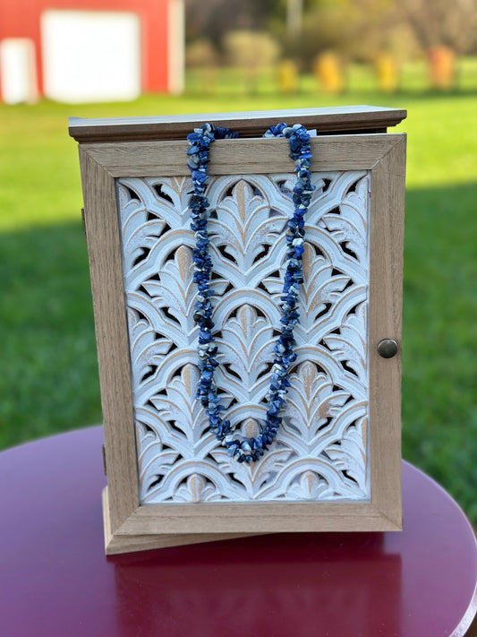 Sodalite Gem Necklace Millville Ridge Farm