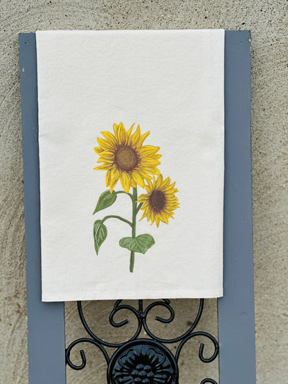 Sunflower Farmhouse Towel Millville Ridge Farm