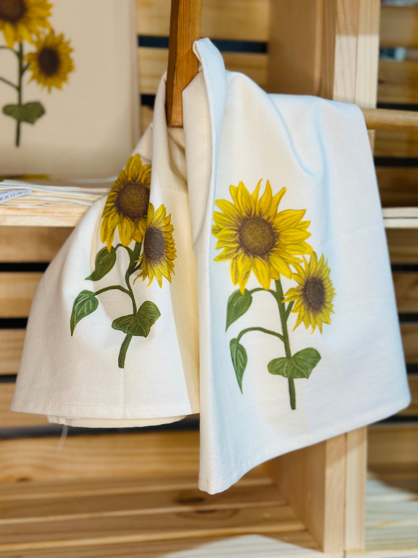 Sunflower Farmhouse Towel Millville Ridge Farm