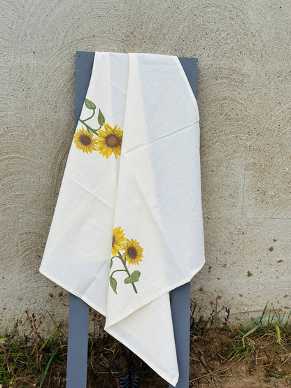 Sunflower Farmhouse Towel Millville Ridge Farm