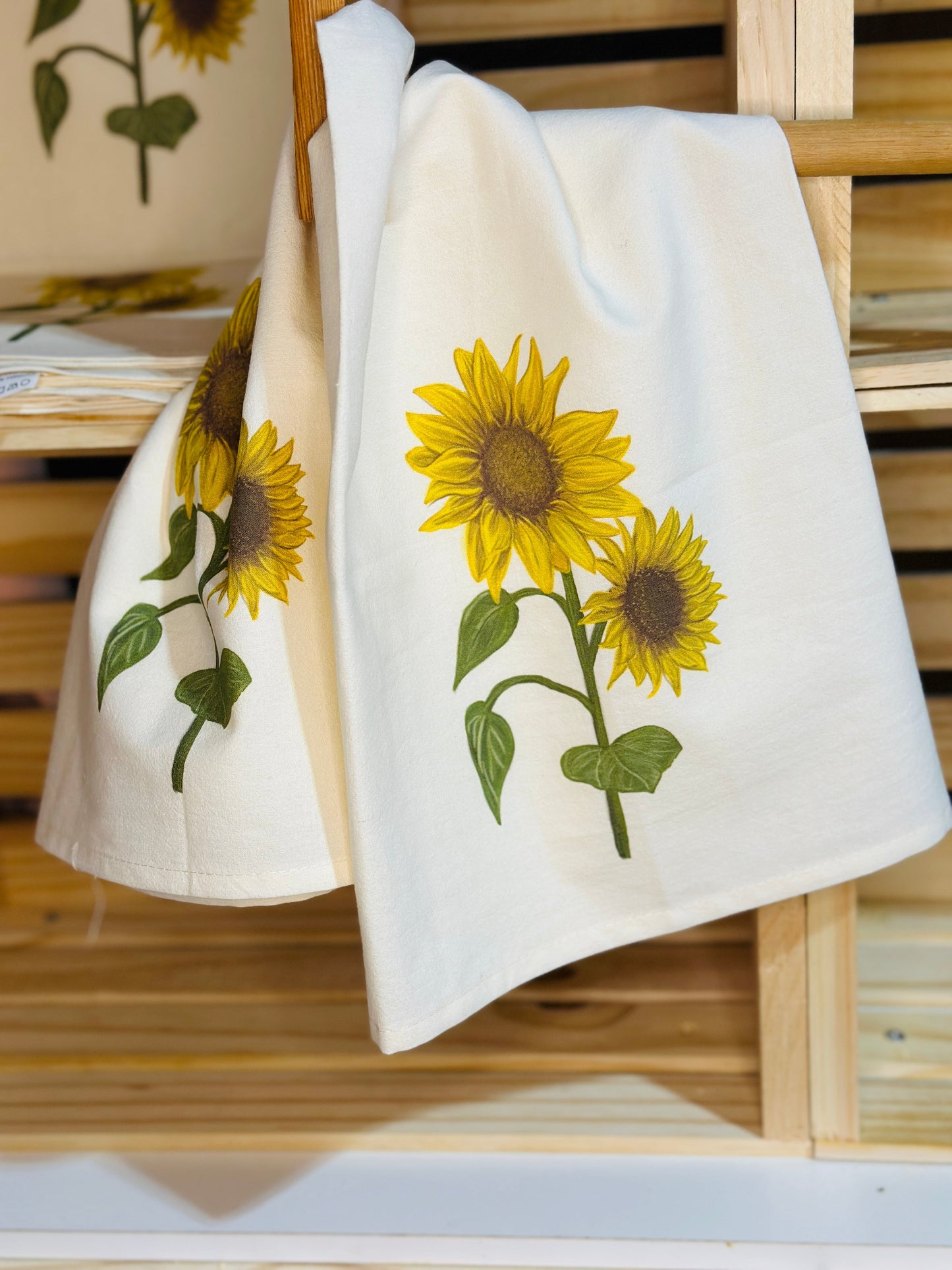 Sunflower Farmhouse Towel Millville Ridge Farm