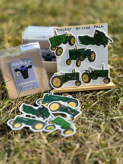 Tractor Sticker Pack Millville Ridge Farm