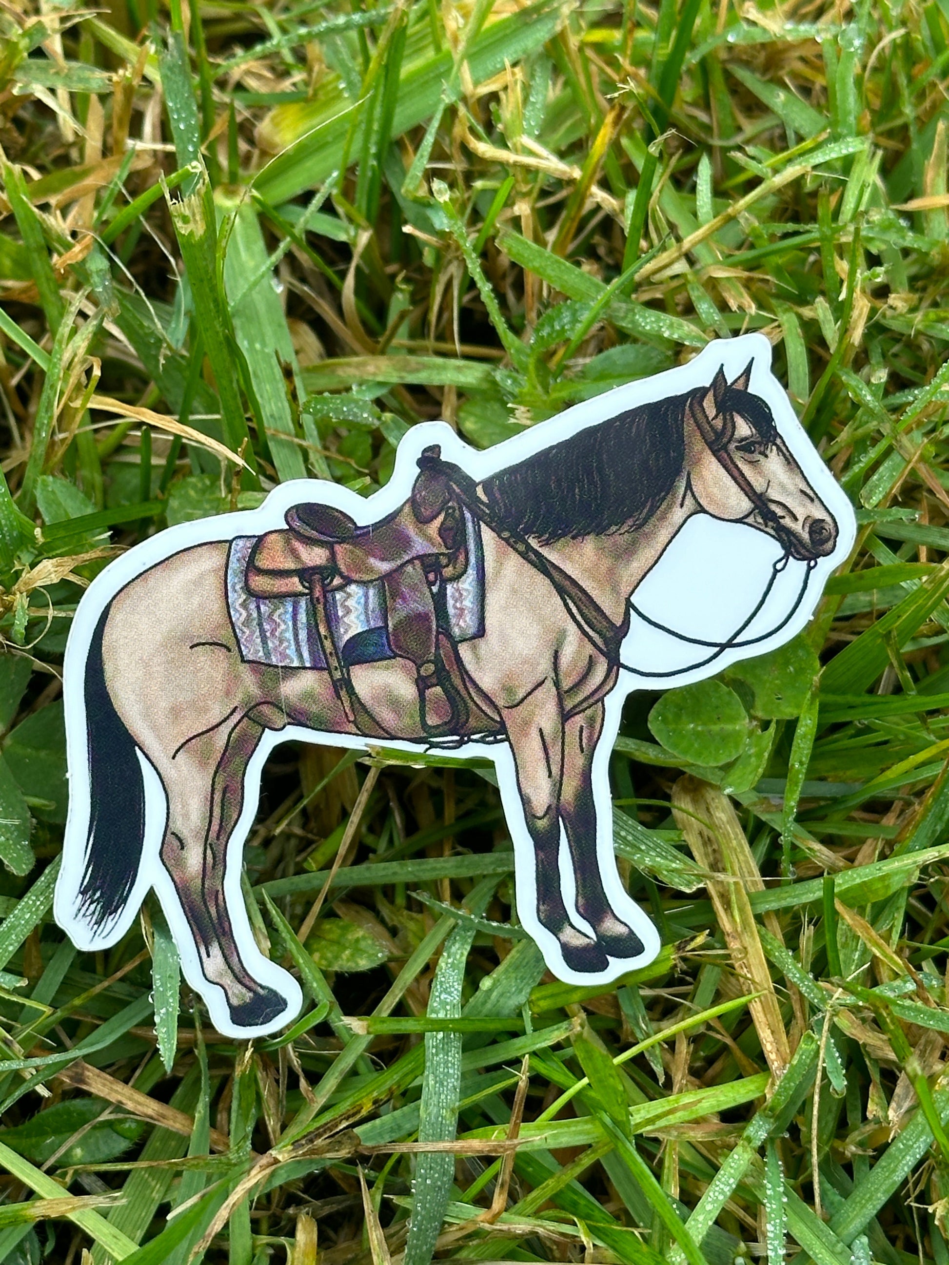 Western Horse Sticker Pack Millville Ridge Farm